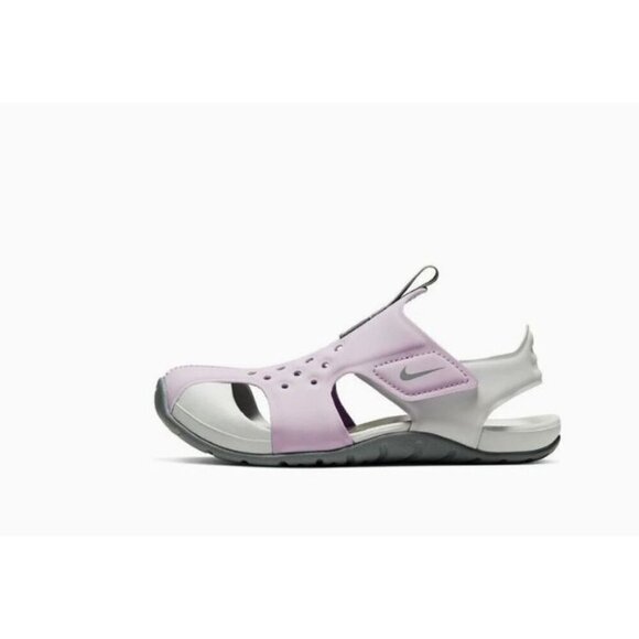 Nike Toddler Sunray Protect 2 Sandals Pink/Gray Size 6‎ - Picture 2 of 7